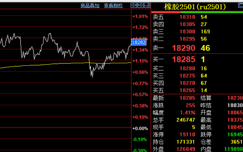 橡膠2501主力合約收盤報(bào)告：價(jià)格波動(dòng)中顯積極信號(hào)